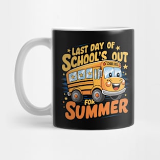 last day of school out for summer Mug